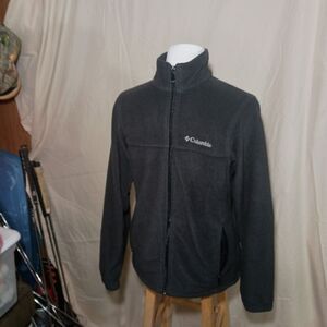 Columbia Men Granite Steens Full-Zip Mountain Fleece Jacket Black XM6354 Preppy